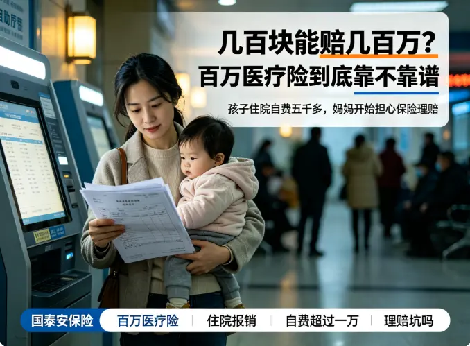 百万医疗险:几百块能赔几百万,这种保险到底靠不靠谱?(图1) 百万医疗险:几百块能赔几百万,这种保险到底靠不靠谱?(图1)