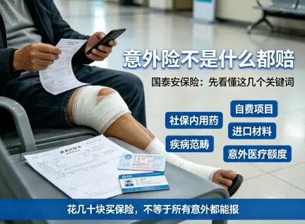 花几十块买意外险摔断腿却只报几百块?你可能一直没搞懂意外险(图1) 花几十块买意外险摔断腿却只报几百块?你可能一直没搞懂意外险(图1)